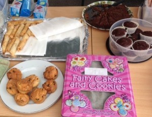 Image of RSPCA fundraiser cake stall