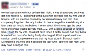 Social Media Customer Service Tesco